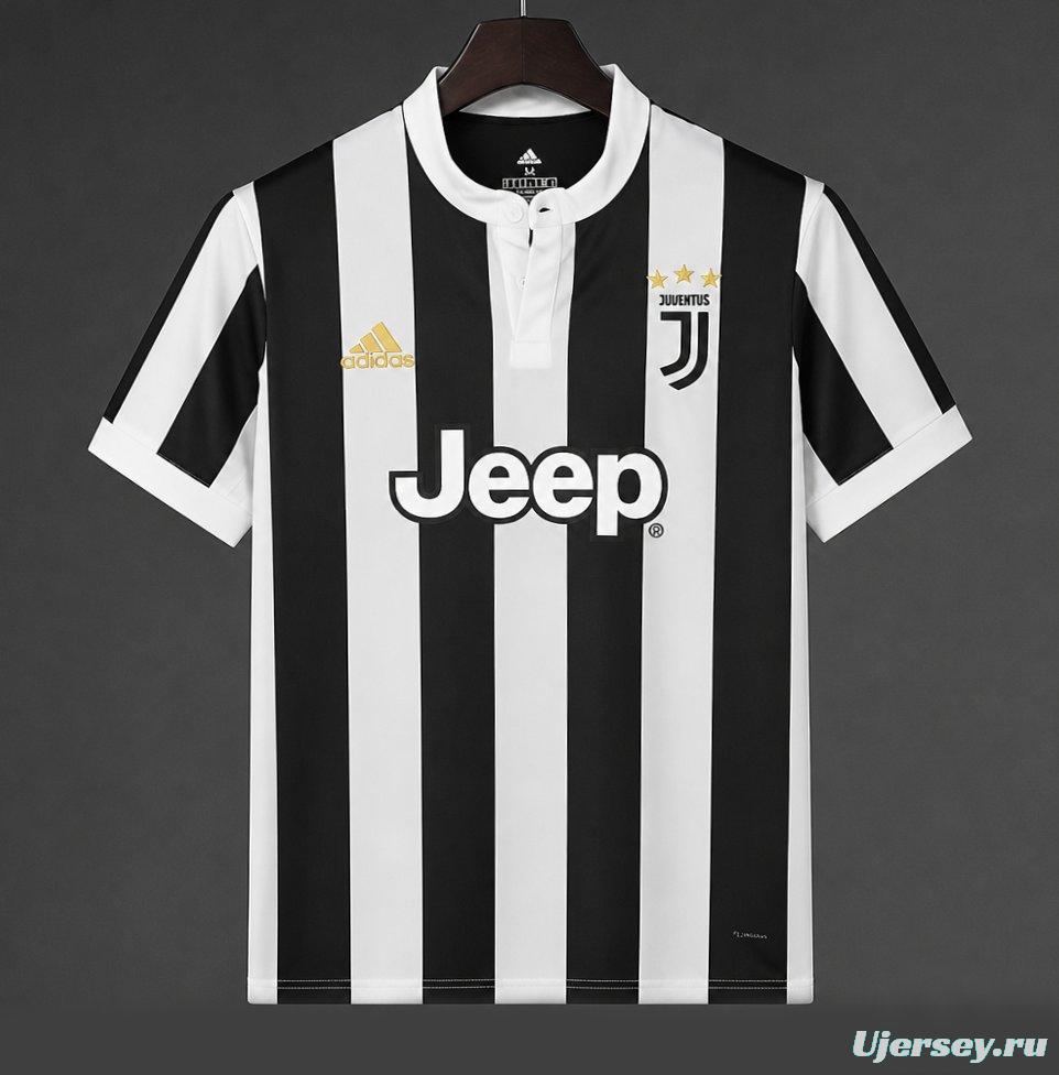 Retro 17/18 Juventus Home Jersey