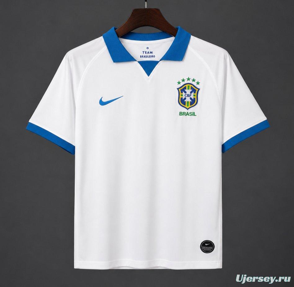 Retro 2020 Brazil Away Jersey