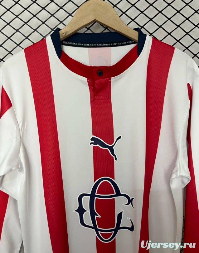 26/27 Chivas Guadalajara 120th Anniversary Long Sleeve Jersey