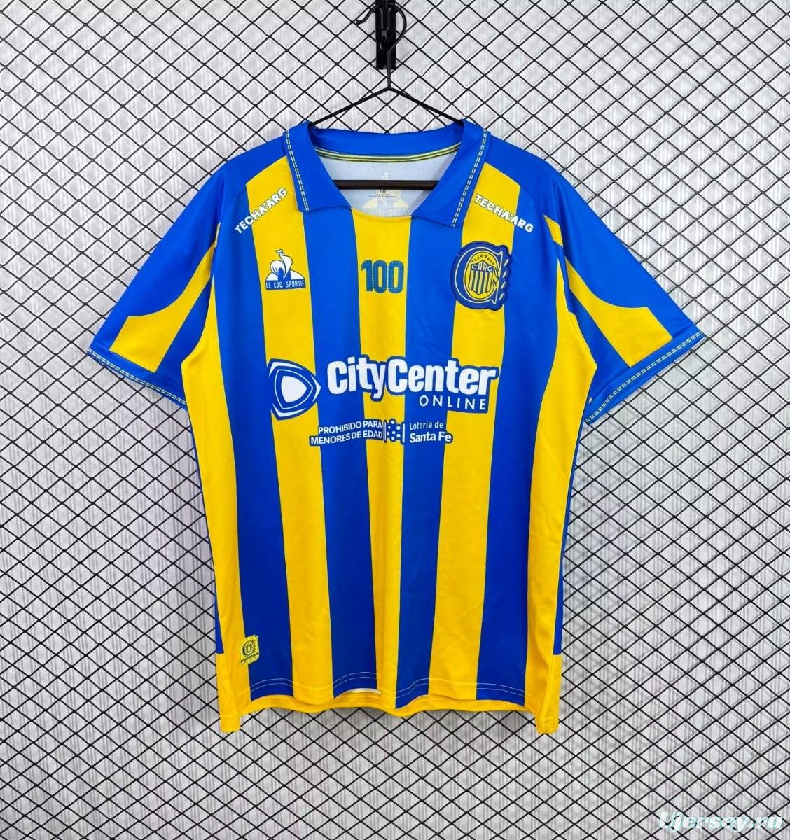26/27 Rosario Central Home Gigante de Arroyito 100th Anniversary Edition Jersey
