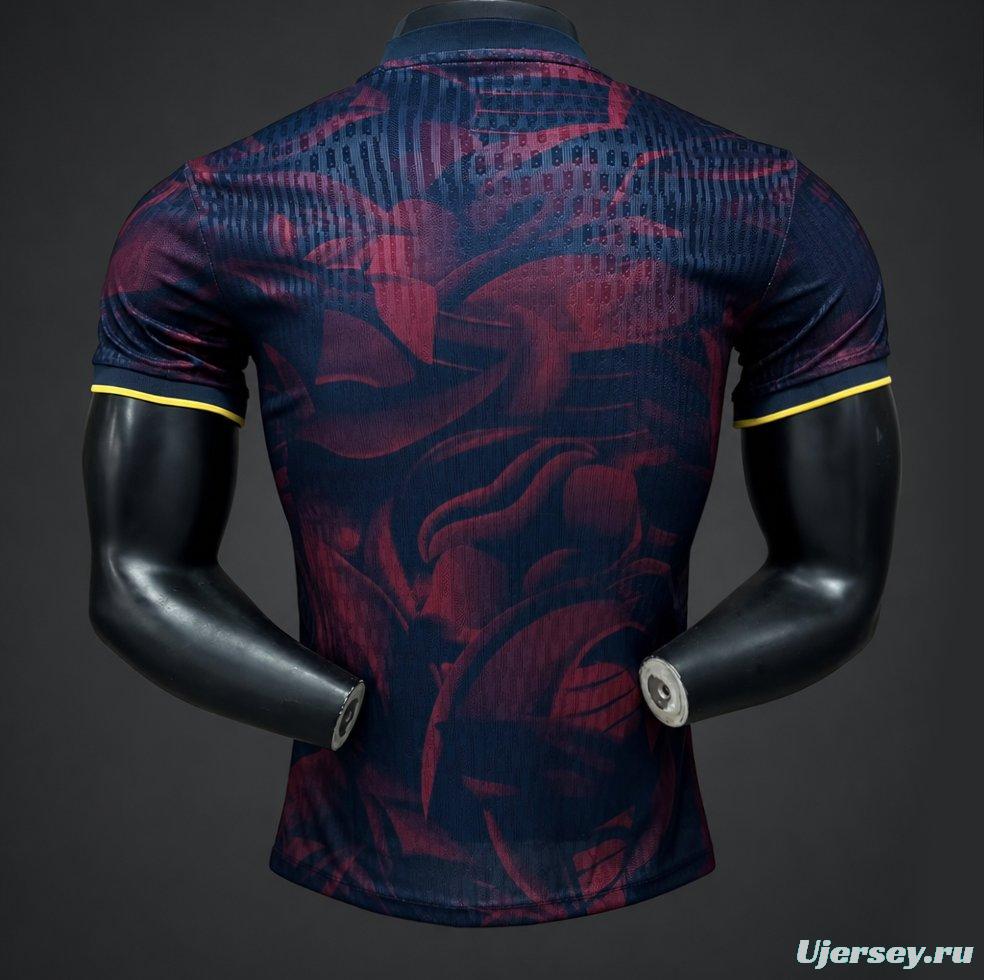 Player Version 26/27 Barcelona Special Abstract Red & Blue "Barça" Script Jersey