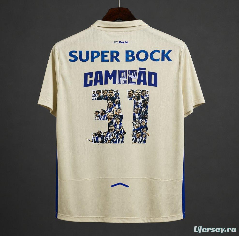 25/26 Porto Third Champion Printing Jersey