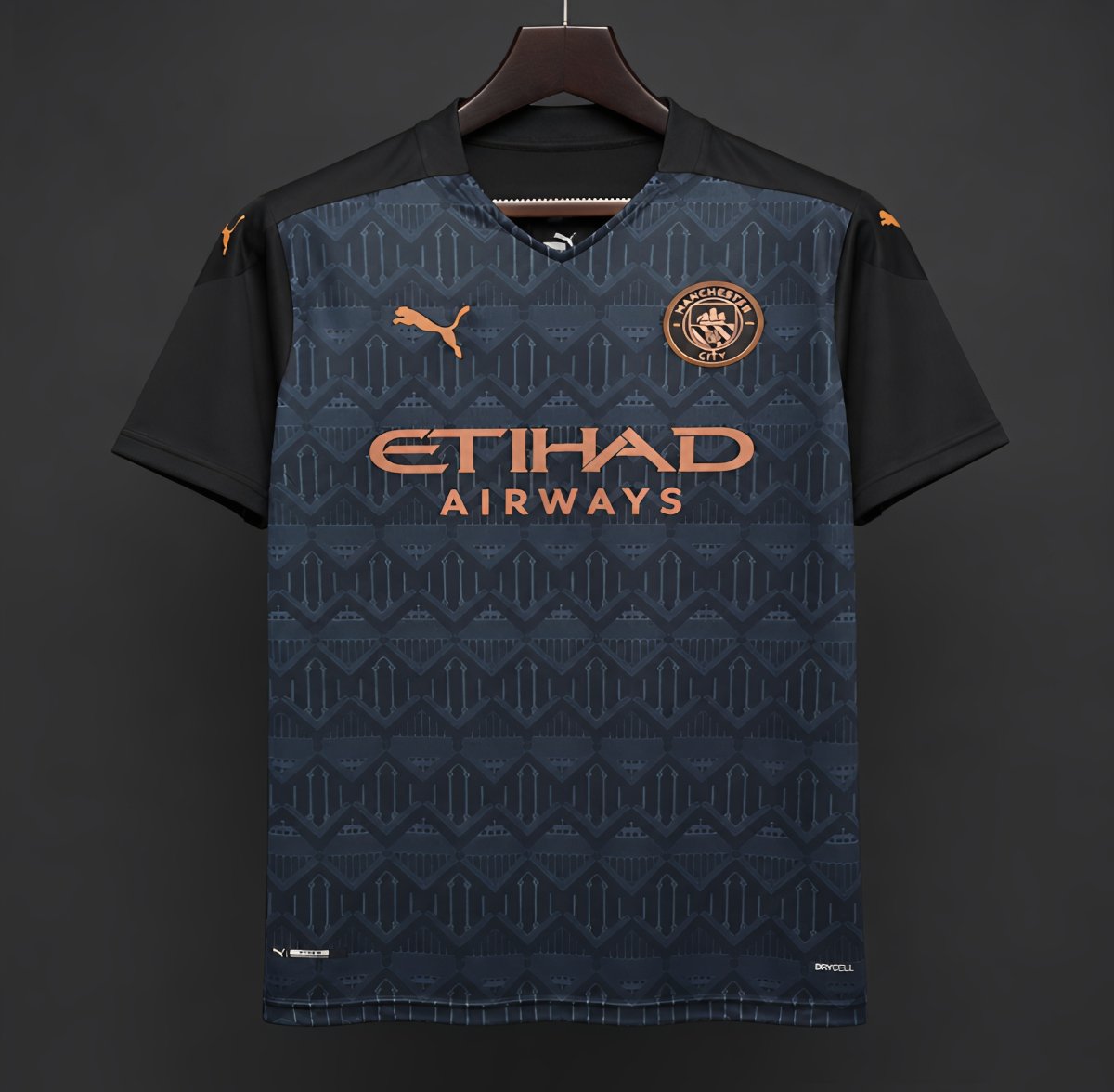 Retro 20/21 Manchester City Away Black Jersey