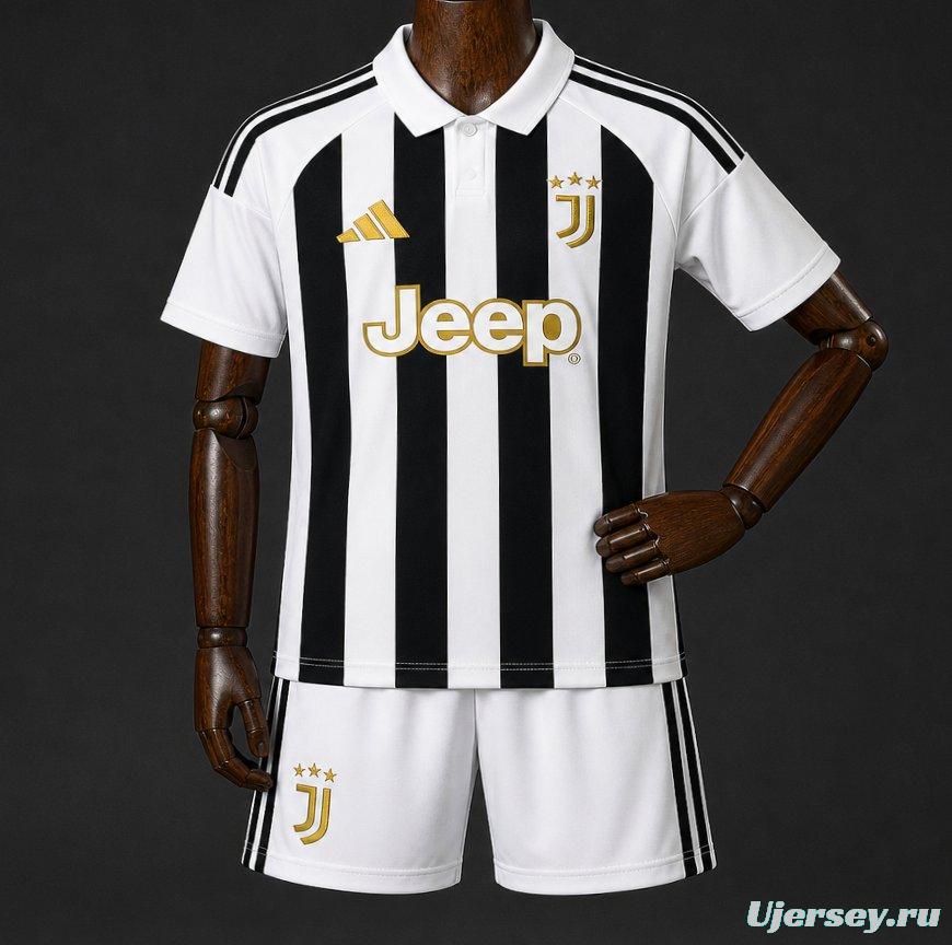 26/27 Kids Juventus Home Jersey