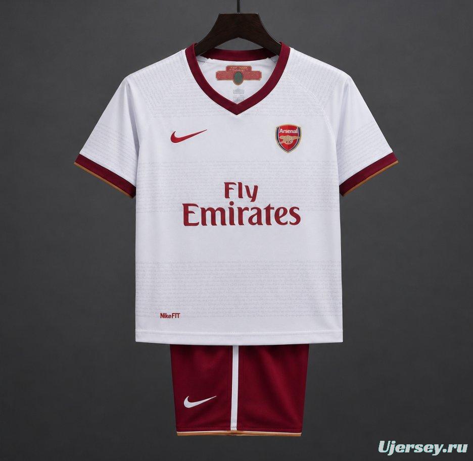 Retro Kids 07/08 Arsenal Away Jersey