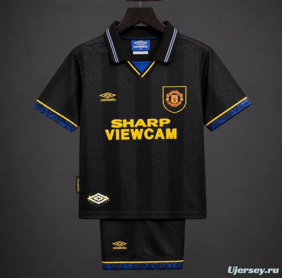Retro Kids 93/94 Manchester United Away Jersey