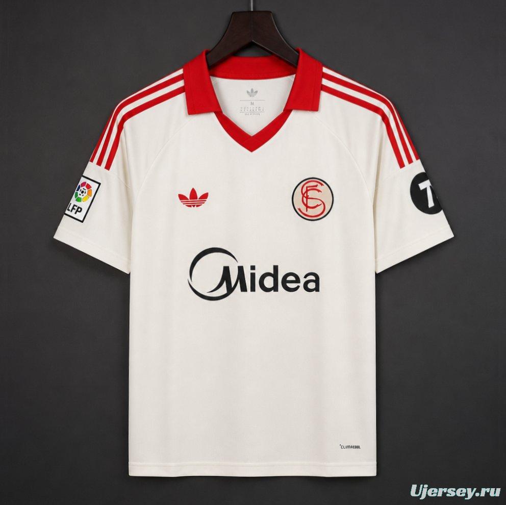 2025/26 Mens Sevilla FC Retro Jersey