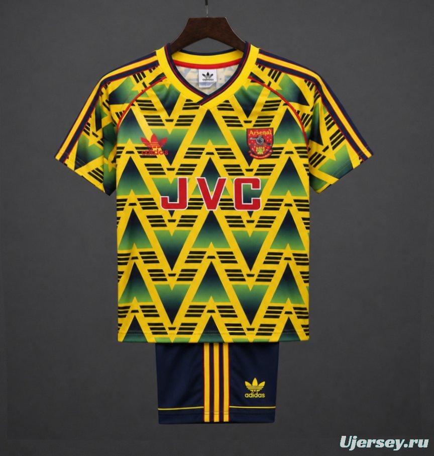 Retro Kids 91/93 Arsenal Away Jersey