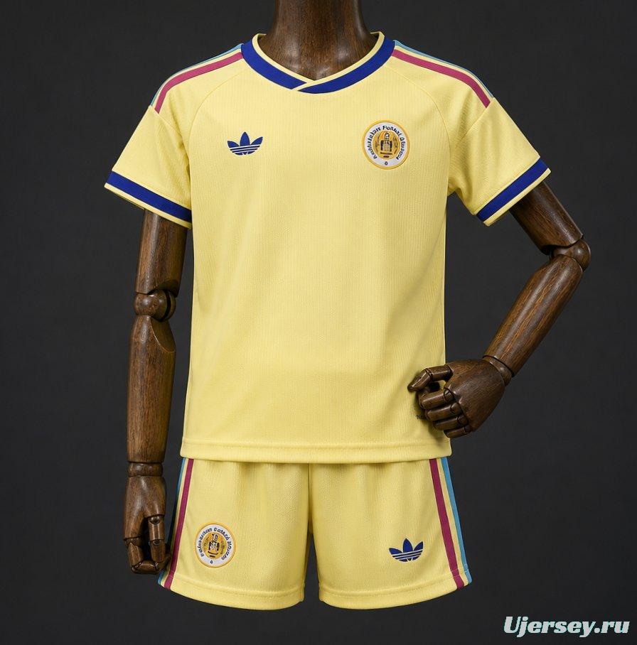 2026 Kids Curaçao World Cup Away Kit
