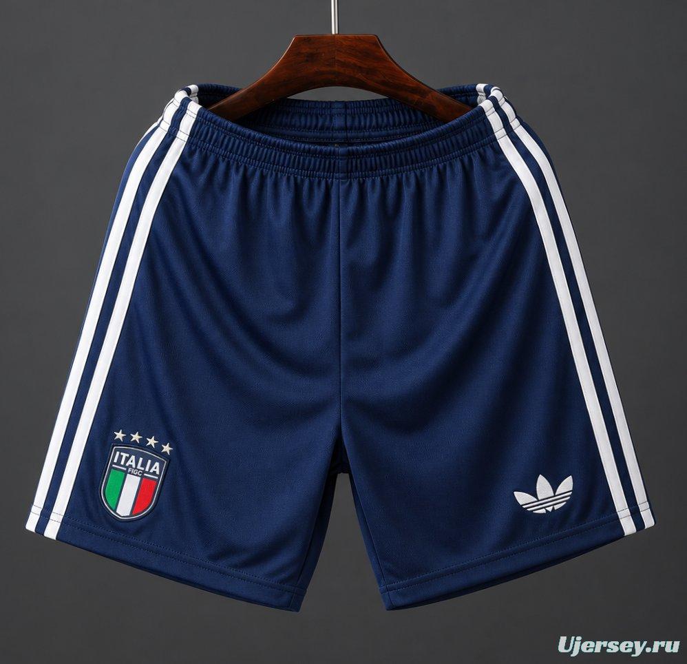 2026 Italy Away Navy Shorts