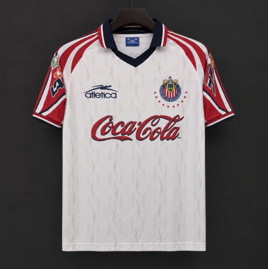 Retro 98/99 Chivas Guadalajara Away White Jersey