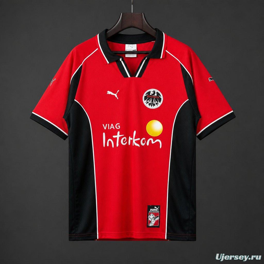 Retro 99/00 Eintracht Frankfurt Home Jersey