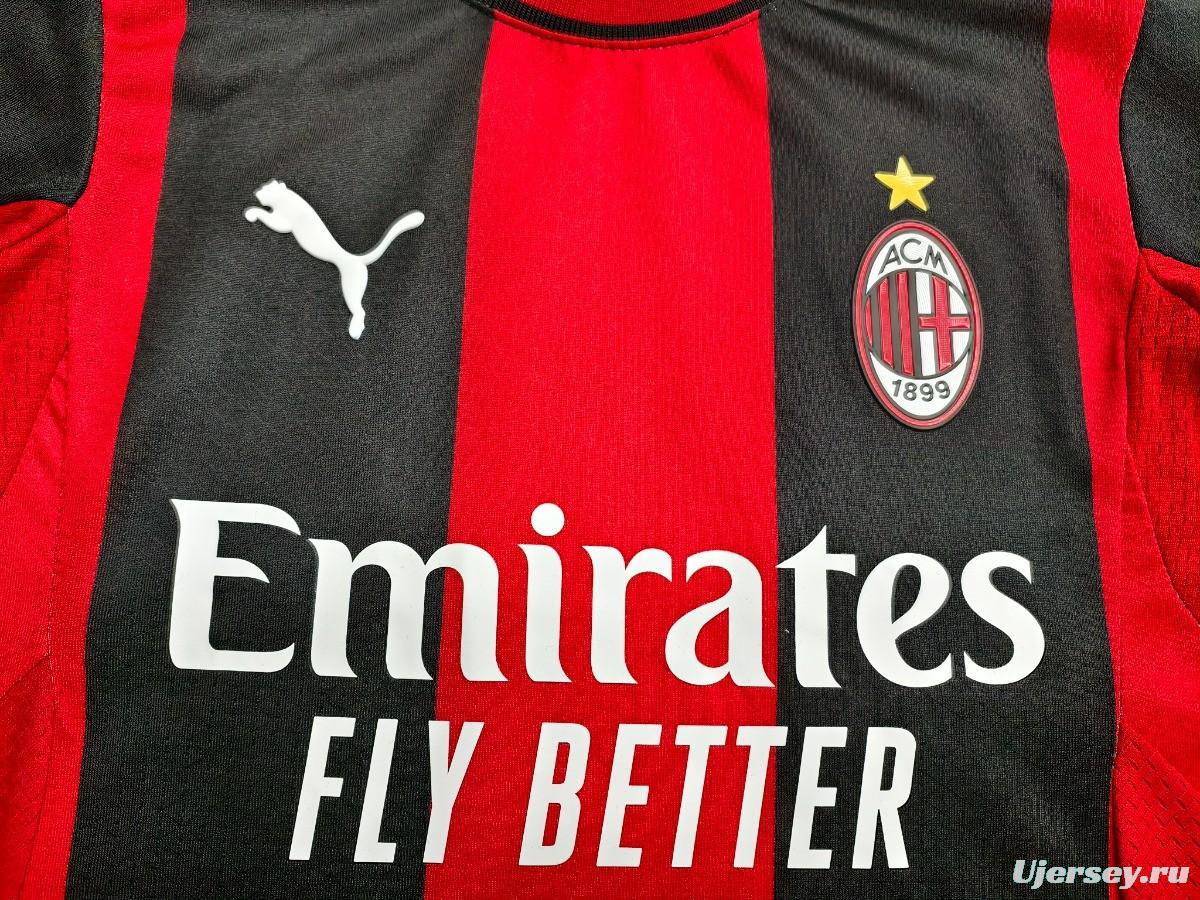 Player Version 26/27 Kids AC Milan Home Jersey
