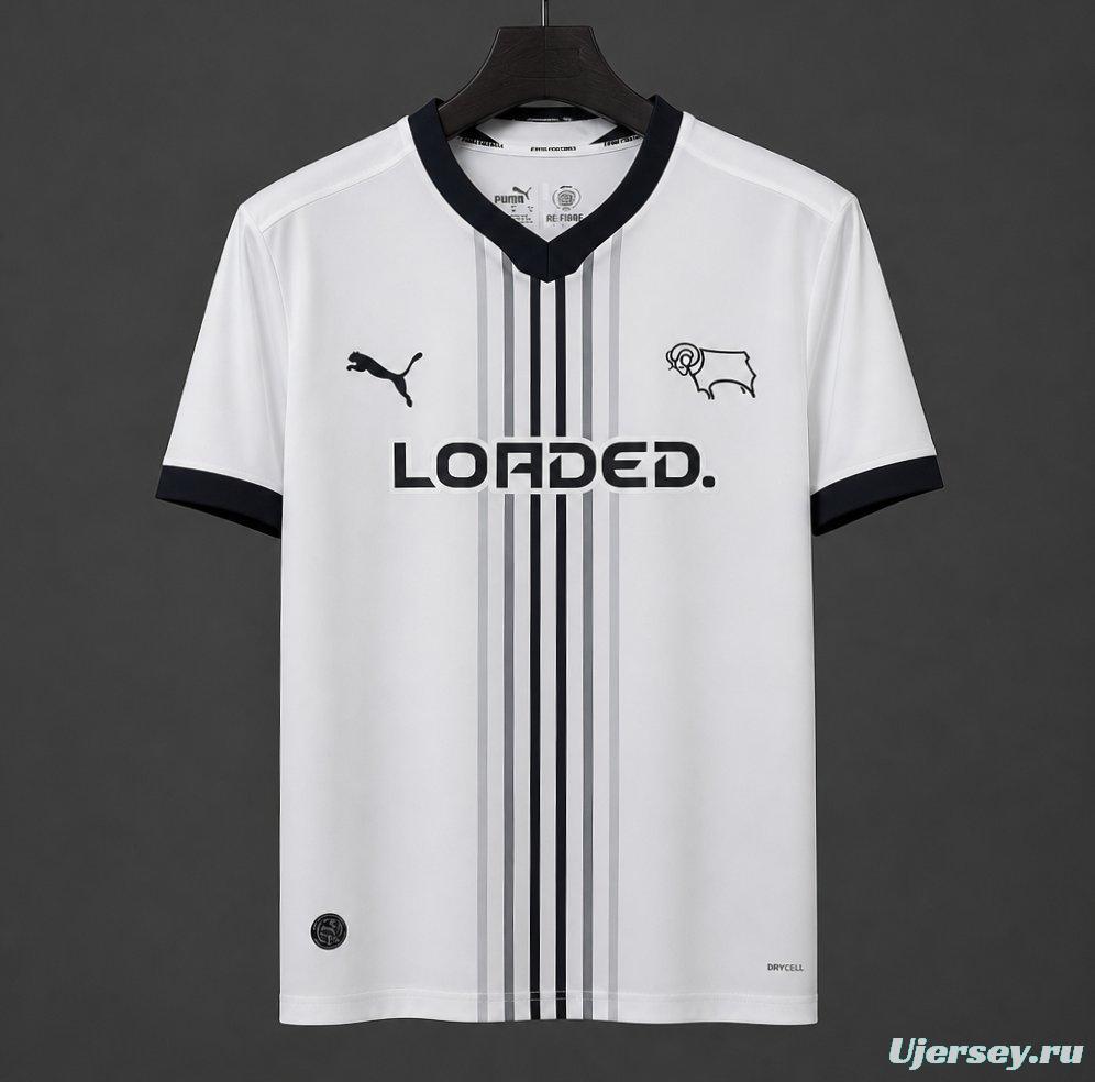 Player Version 26/27 Derby County Home Jersey