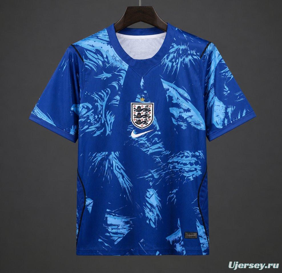 2026 England Blue Goalkeeper Jersey