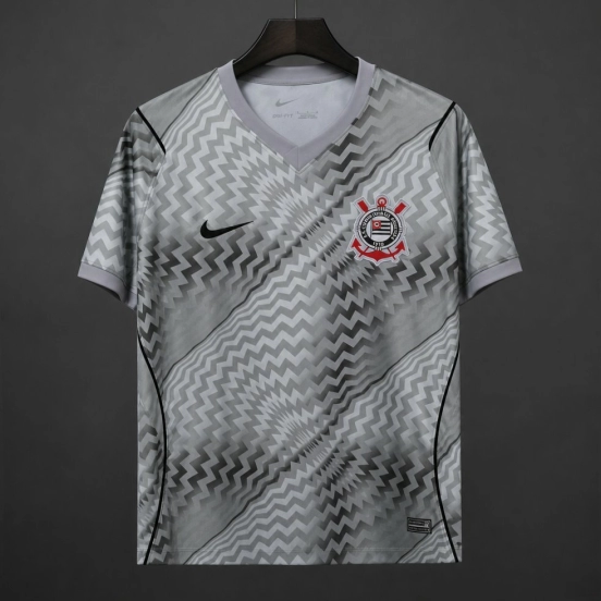26/27 Corinthians Goalkeeper Jersey With Distinctive Black