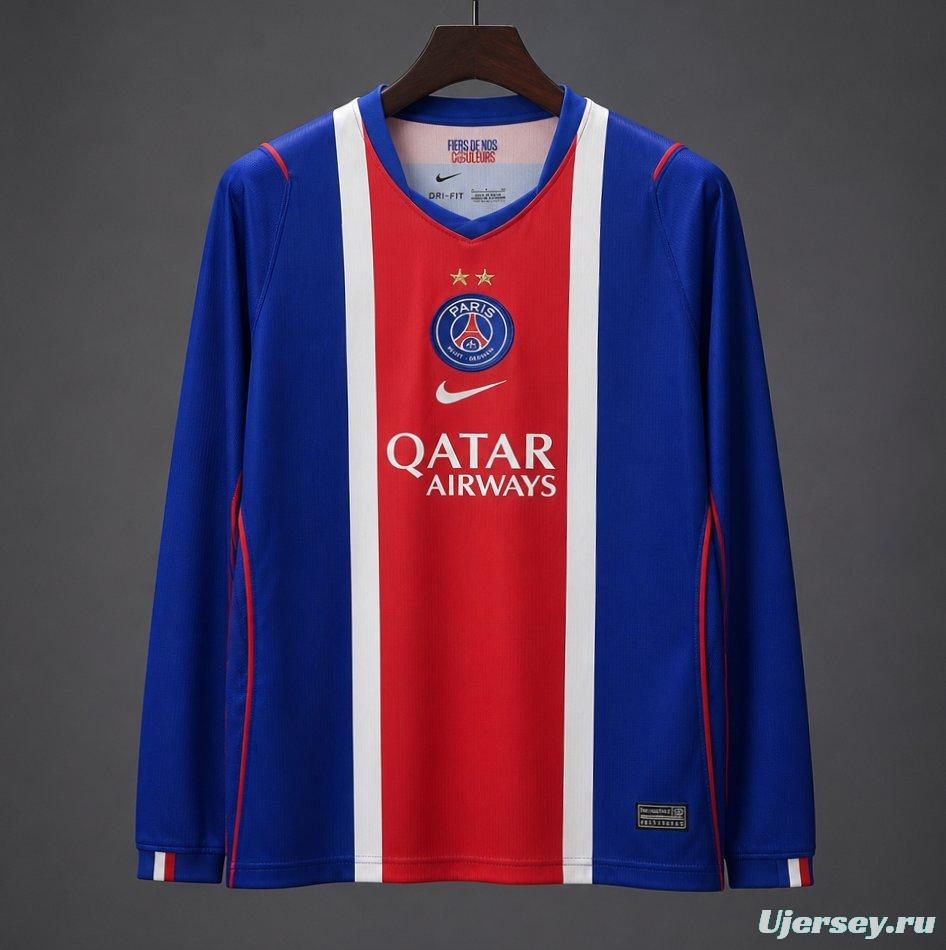 26/27 PSG Home Long Sleeve Jersey
