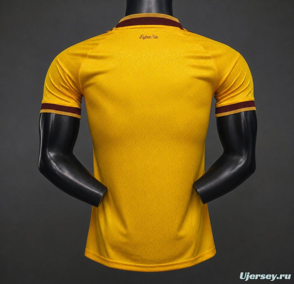 Player Version 2026 Spain Golden Special Jersey