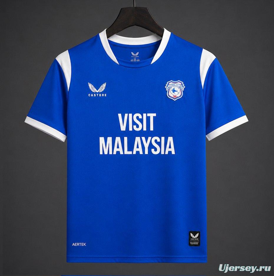 26/27 Cardiff City Home  Jersey