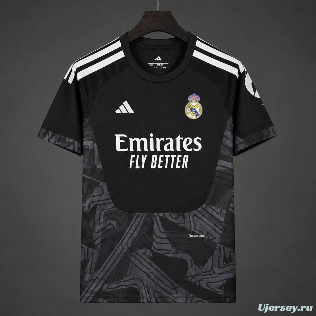 26/27 Real Madrid Goalkeeper Black Jersey