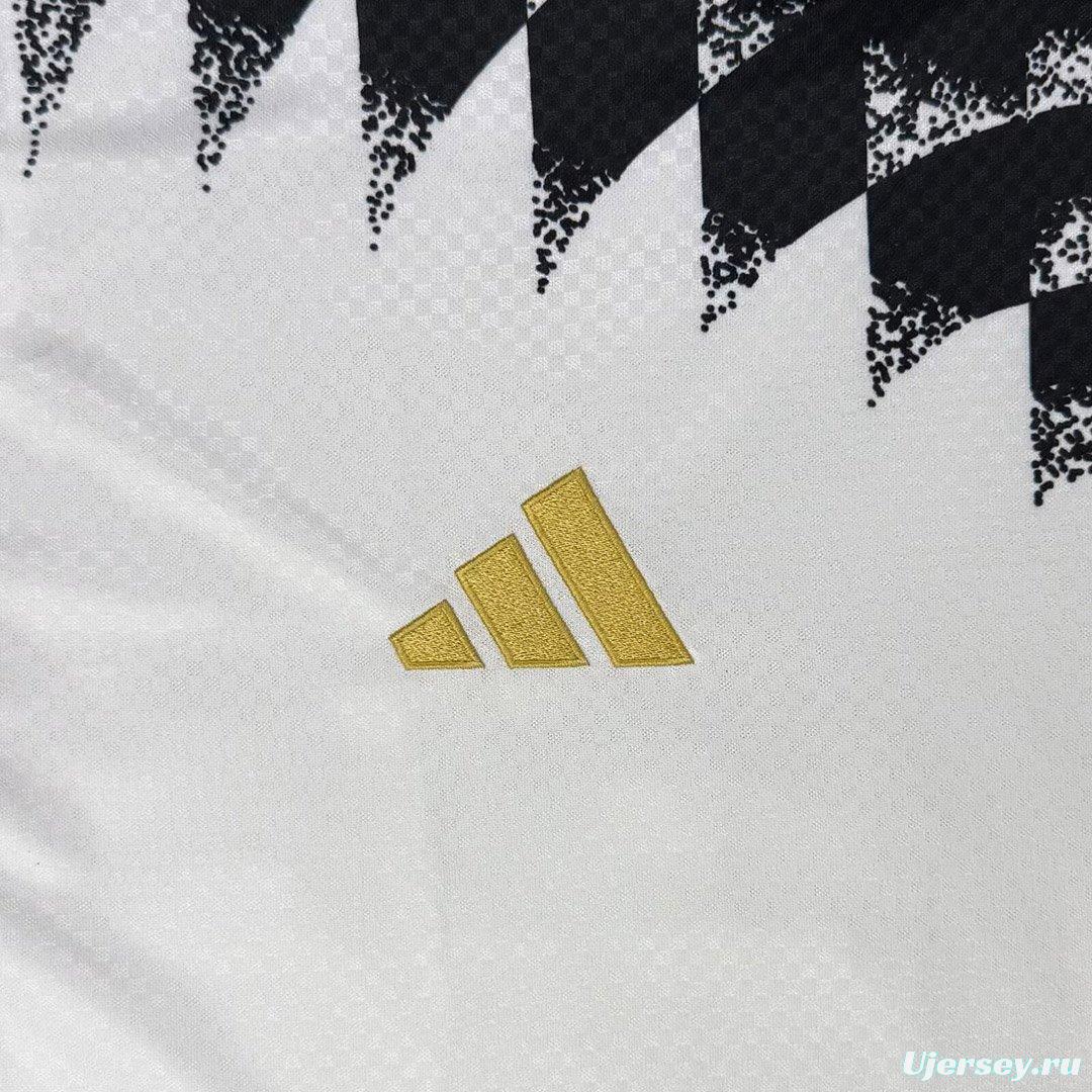 26/27 Juventus White with Black Geometric Pattern 1994 Vintage Remake Jersey