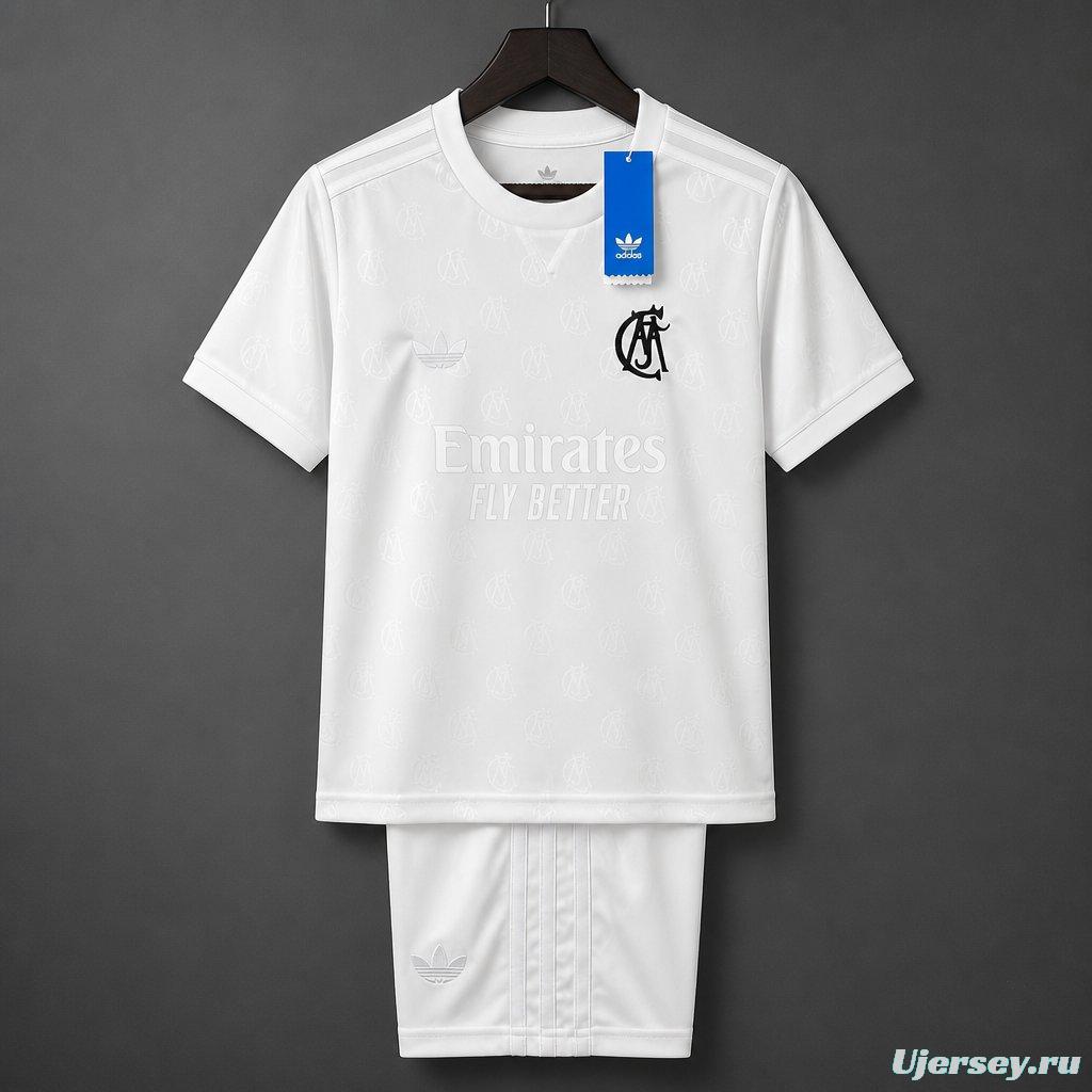 26/27 Kids Real Madrid 125 Years Anniversary  Jersey
