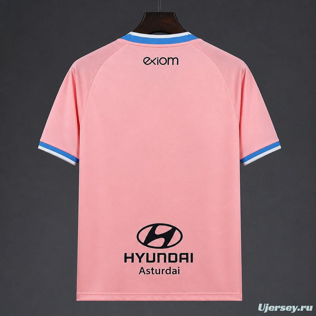 26/27 Real Oviedo Away Pink Jersey