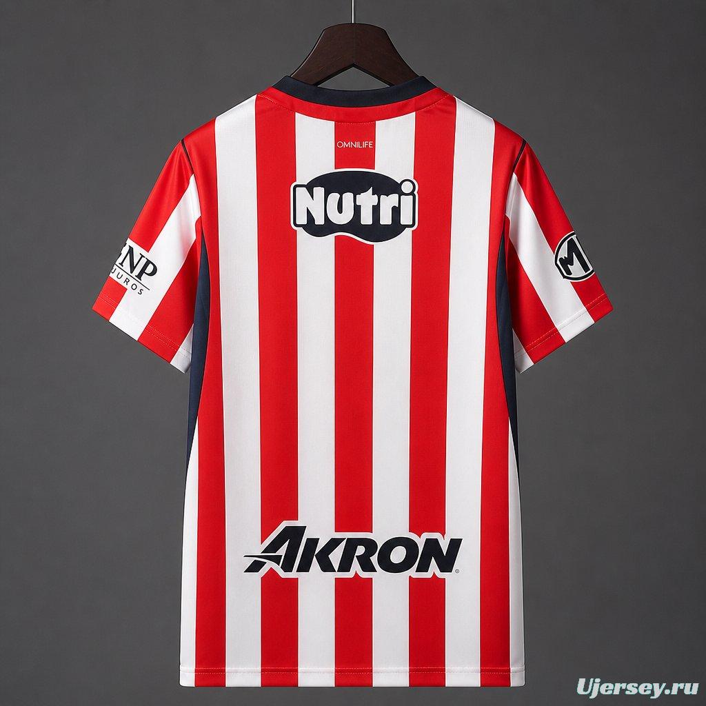 26/27 Chivas Guadalajara Home Jersey