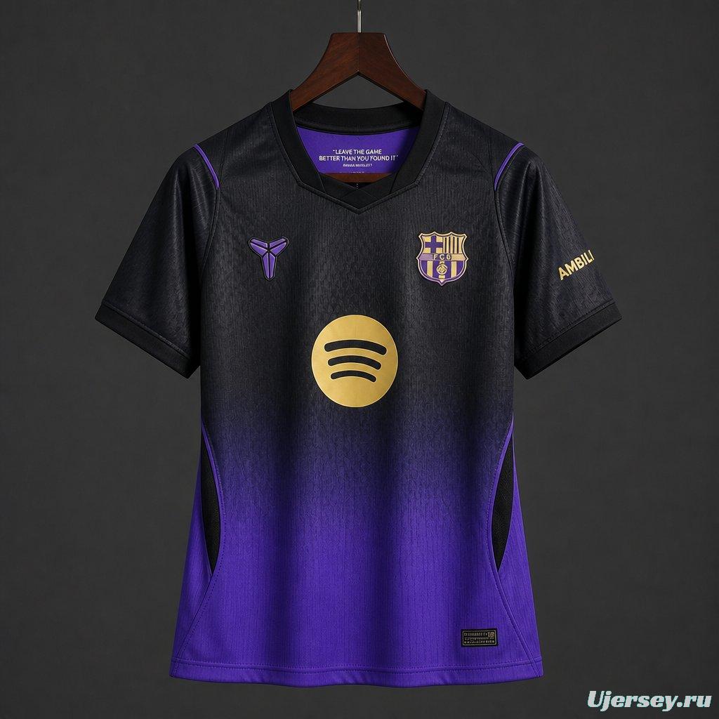 26/27 Women  Barcelona Away  Purple Jersey