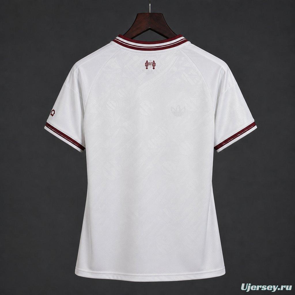 26/27 Women Liverpool  Away White Jersey