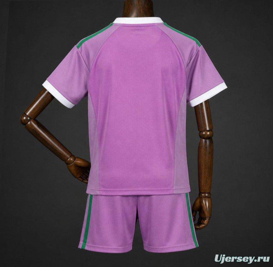 2627 Kids Leeds United Away Purple Jersey
