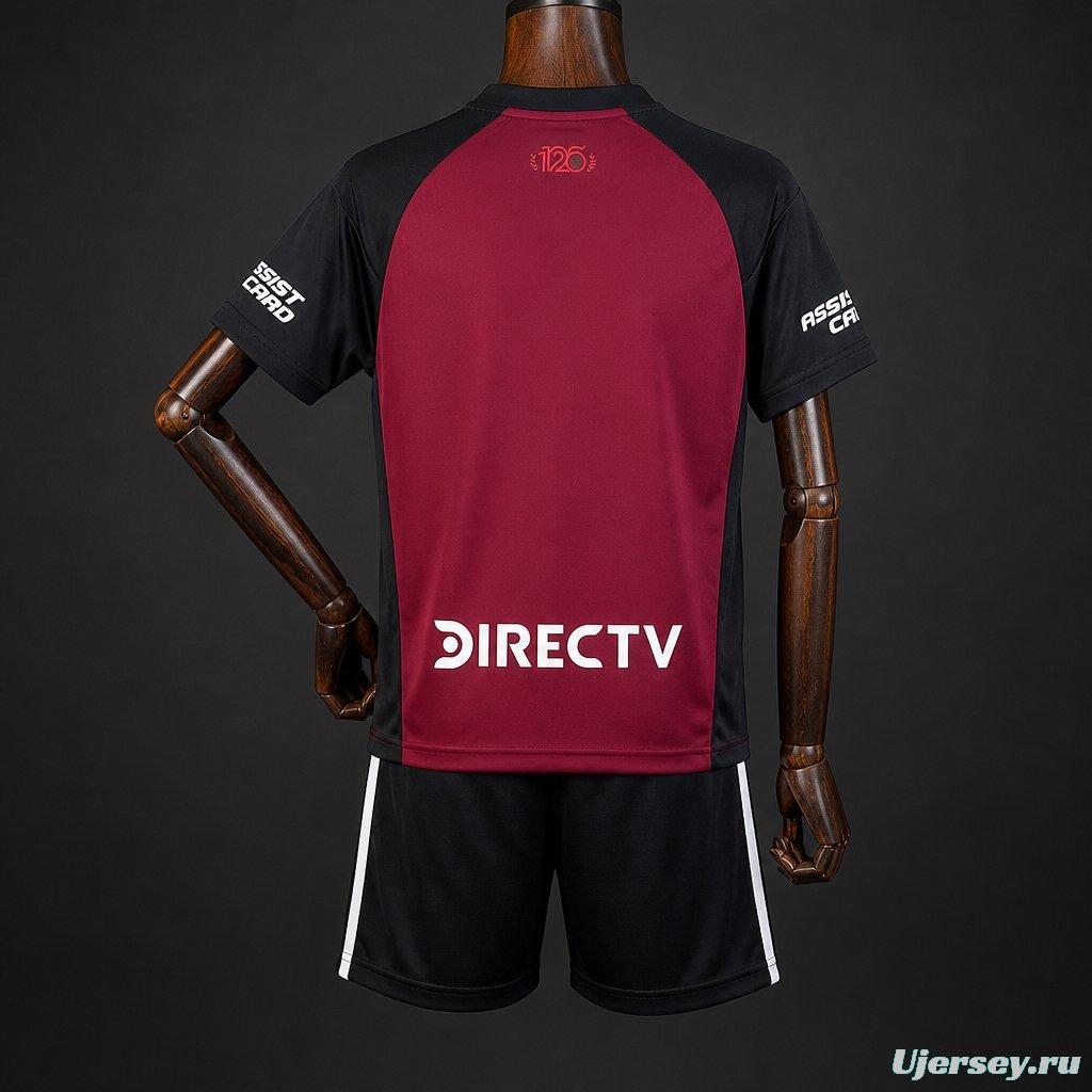 26/27 Kids Kit River Plate 125 Years Anniversay Goalkeeper  Jersey