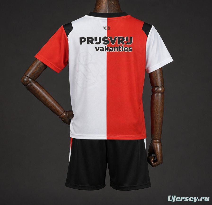 26/27 Kids Feyenoord Home Jersey