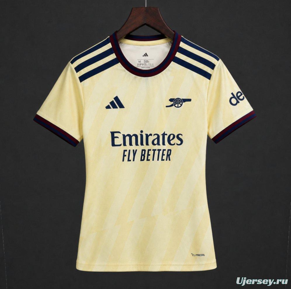 26/27 Women  Arsenal Third Yellow Jersey