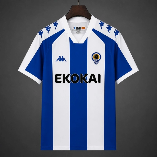26/27 Hercules Home Blue Stripes Jersey