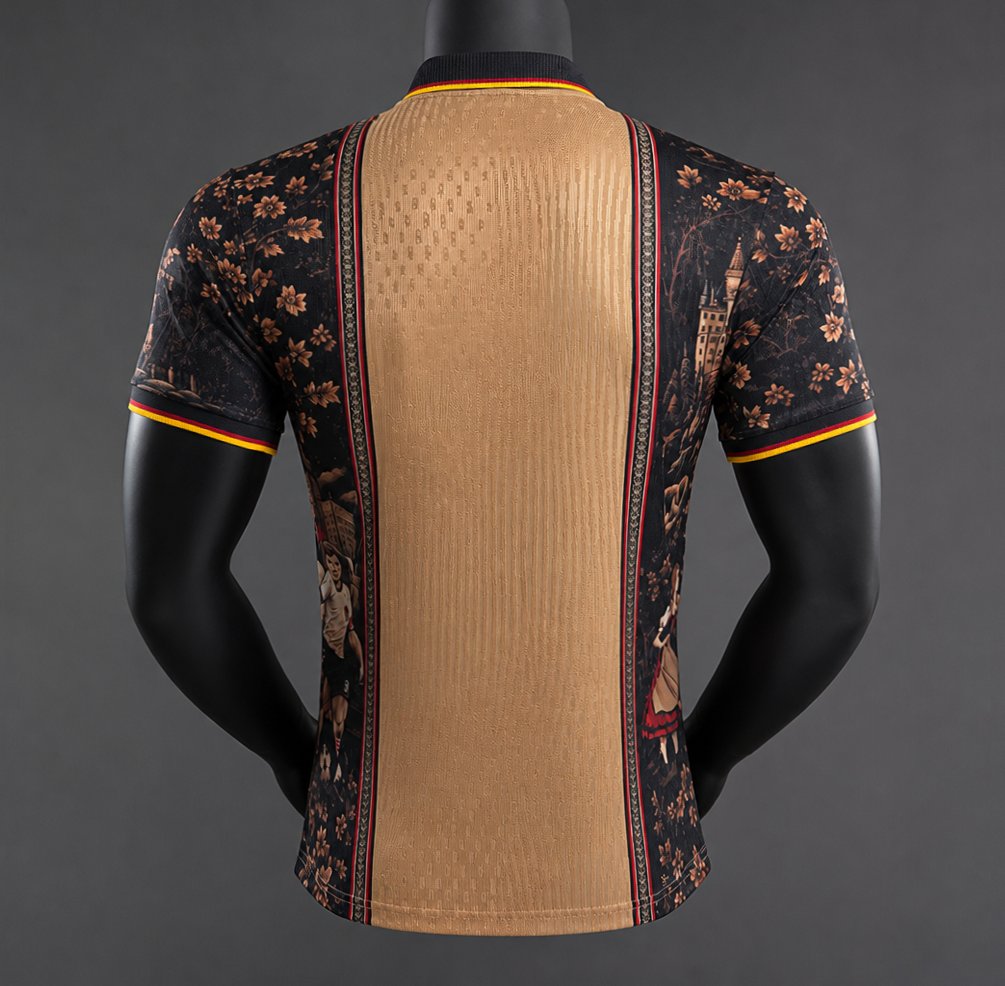 Player Version 2026 Germany National Team Training Heritage Pattern Jersey