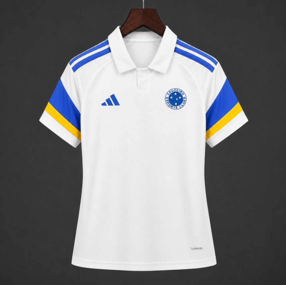 2026 Womens Cruzeiro Third White Jersey