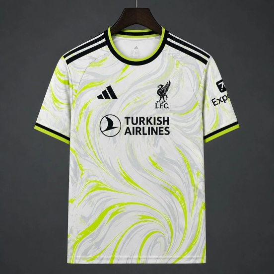 27/28 Liverpool Third Light Green Jersey