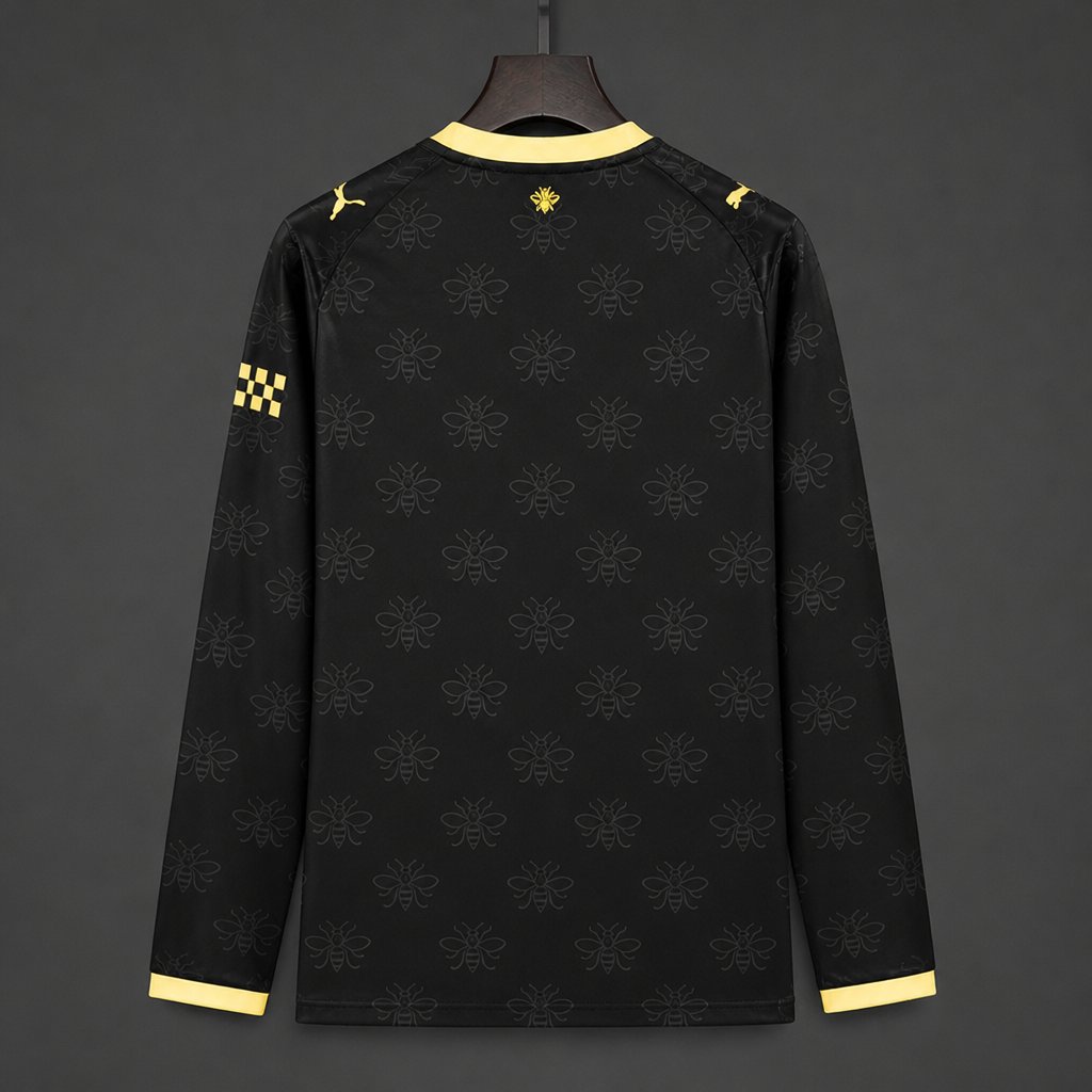 26/27 Manchester City Away Long Sleeve Black Jersey