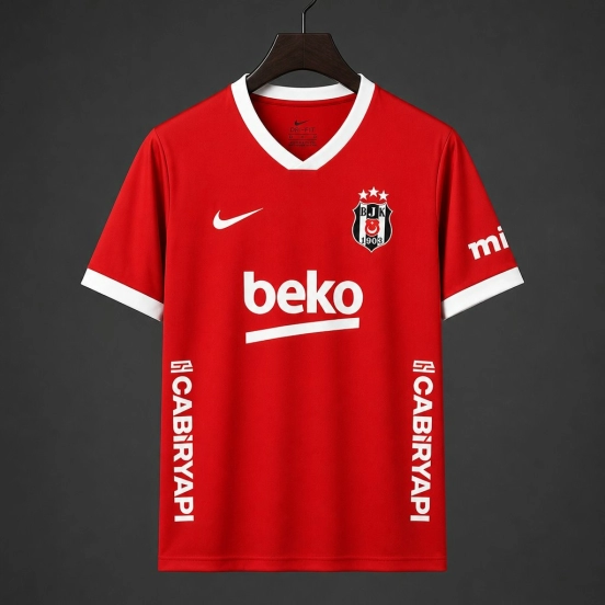 26/27 Besiktas Fourth Red Jersey